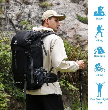 Туристичний рюкзак ShowyLive для походів, Wanderrucksack