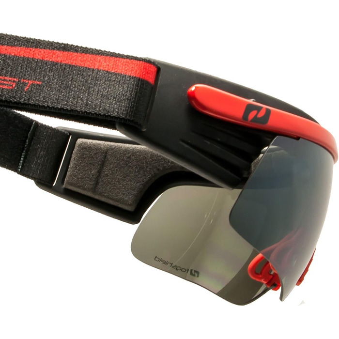 Спортивні окуляри Daisan Cross Country Ski Goggles Nordic Goggles (чорні, червоні сріблясті дзеркальні кішки. 3)