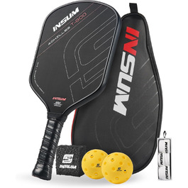 Ракетка для піклболу 16 мм з сумкою 800 Achilles Pickleball Paddle