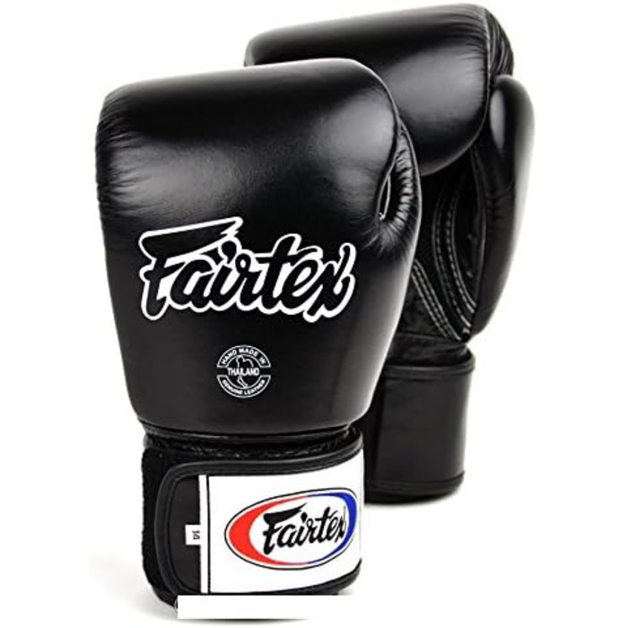 Рукавички Fairtex BGV1 чорні (10 унцій) для ММА, кікбоксингу, муай-тай