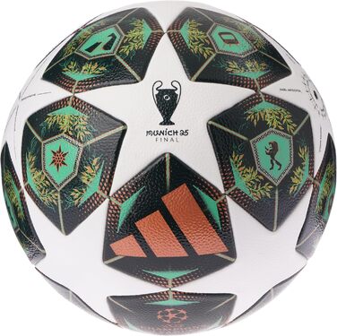 Футбольний м'яч Adidas UEFA Champions League Competition FIFA Quality Pro, зелений, розмір 5, унісекс