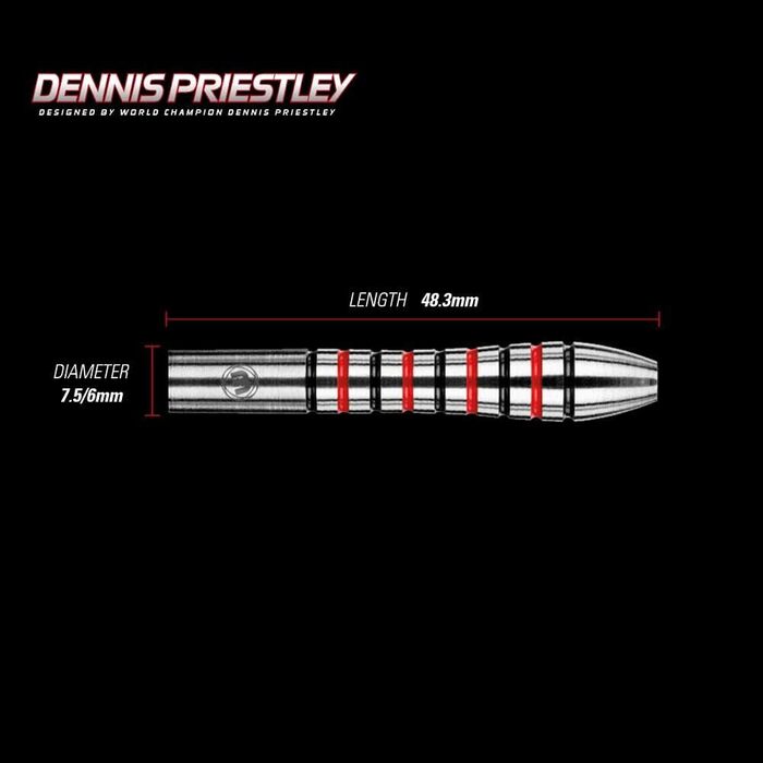 Вольфрамові дротики 23г, 539 Dennis Priestley 90