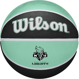 Баскетбольні м'ячі WILSON WNBA Team Tribute - жінки, офіційний продукт, розмір 15.2-72.4 см (New York Liberty)