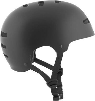 Шолом для скейтборду TSG Evolution, чорний сатиновий, L/XL