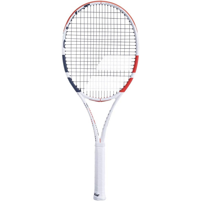 Ракетка Babolat Pure Strike 18x20 без ниток біла/сіра 4 3/8