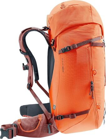 Жіночий альпіністський рюкзак Deuter Guide 32+8 SL, папайя-червоний, 40 л
