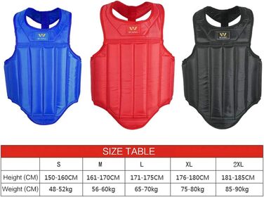 Муай Тай Бокс Щит Sanshou Body Shield синій XL