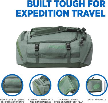 Тягач Eagle Creek Duffel 90L, перероблений, стійкий до стирання та води