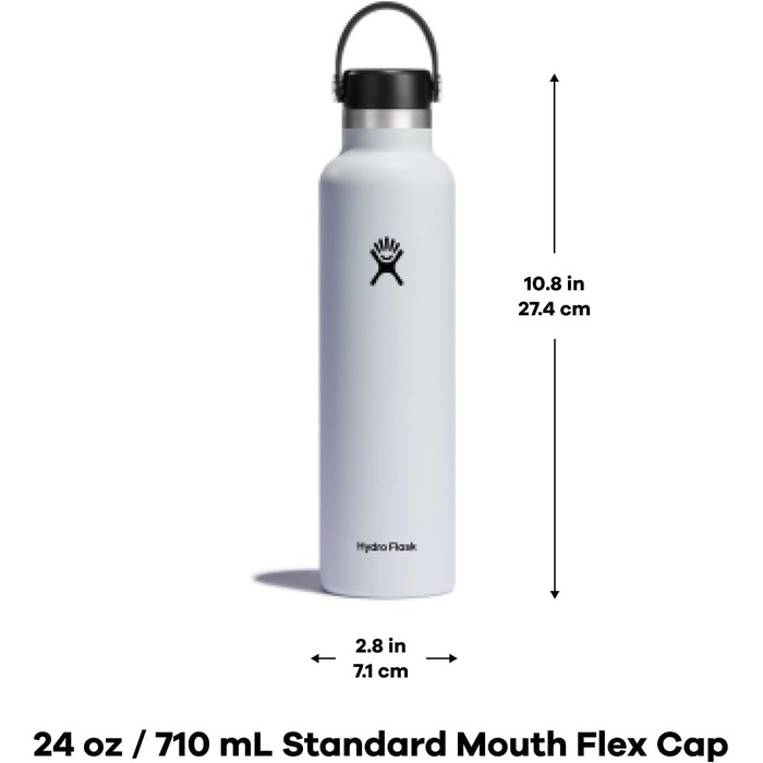 Термос-бутилка Hydro Flask 680 мл з кришкою Standard Flex, Moonshadow