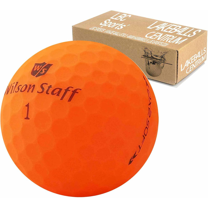 М'ячі для гольфу Wilson Staff Dx2/Duo Soft Optix Помаранчевий матовий