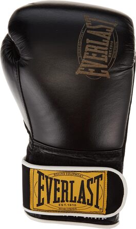 Боксерські рукавички Everlast 1910 Класичні чорні 16 унцій