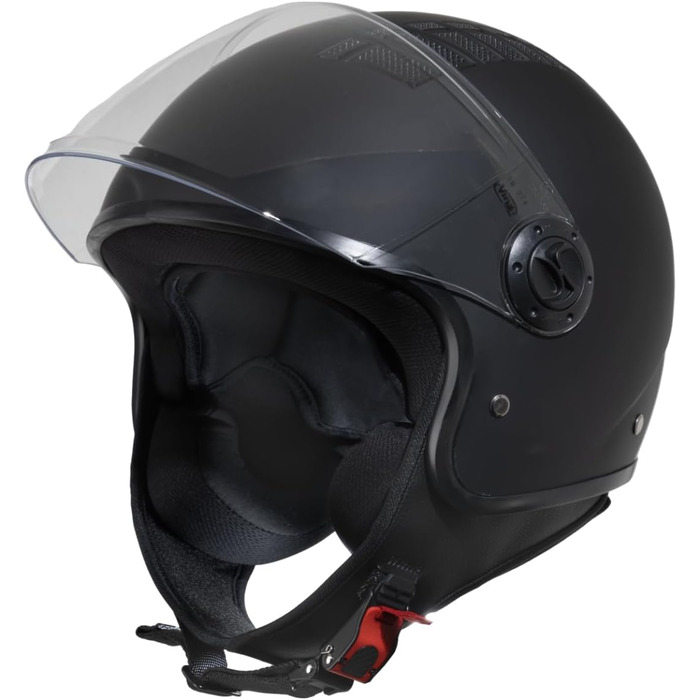 Шолом для скутера Como з козирком, сертифікат ECE 22.06, для мопедів і Vespa, чоловічий і жіночий, розміри XS-XL, 4 кольори