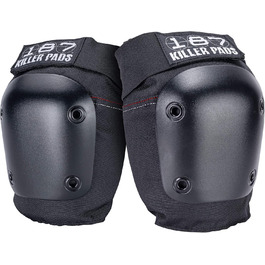 Наколінники 187 Killer Pads Fly Knee сірі-чорні, захист для скейтборду та роликів
