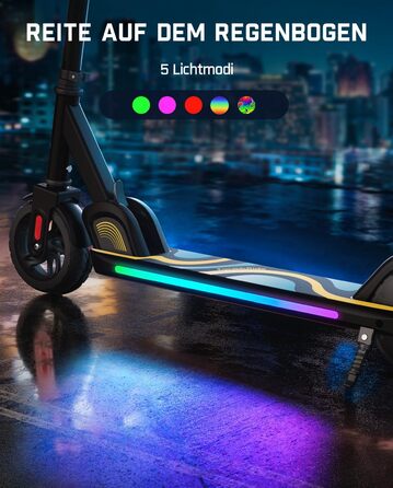 Електросамокат FanttikRide C9 Pro райдужний, запас ходу 8 км