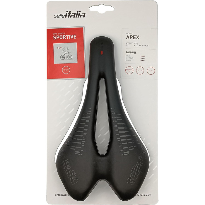 Selle Italia – сідло для шосейного велосипеда, анатомічне, легке