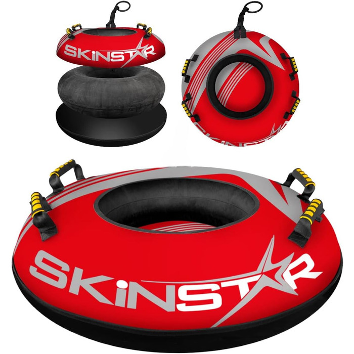 Шина для санчат SkinStar Professional Snow Tube Ø70см червона