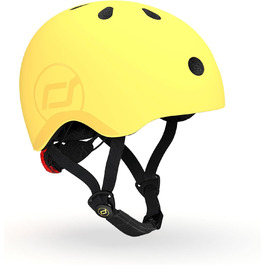 Дитячий шолом Scoot and Ride з регульованими ремінцями, матовим покриттям, LED-підсвіткою та м’якою флісовою підкладкою, розміри S/M