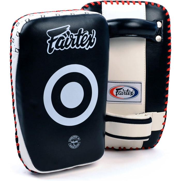 Рукавиці Fairtex KPLC1, чорні/білі, Muay & Kicking Pads