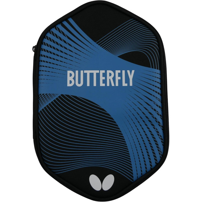 Чохол для настільного тенісу Sunflex Butterfly CASE II, чорний/синій