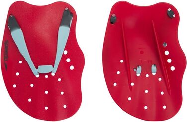 Весло Speedo Tech Paddle (S, Lava Red/Chill Blue/Grey)