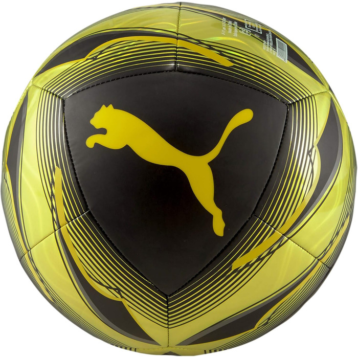 Футбольний м'яч PUMA BVB Icon розмір 5, жовто-чорний, для тренувань