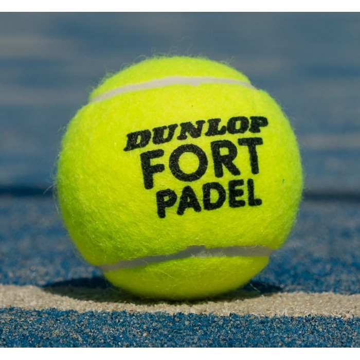 Падельні м'ячі Dunlop Fort Padel для турнірів, FIP сертифікат