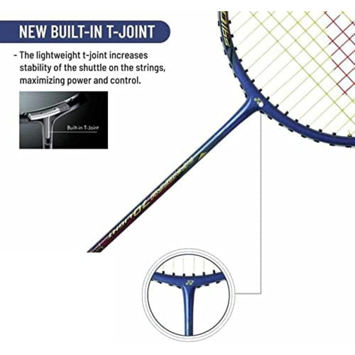 Ракетка Yonex Nanoray 70 світло-фіолетова для бадмінтону