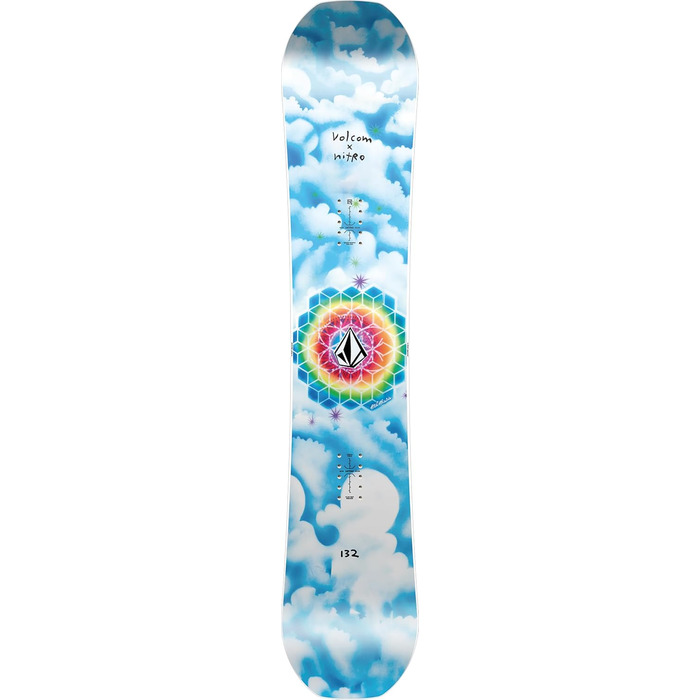 Сноуборд Nitro Jugend Ripper Youth X Volcom 132 Multicolor