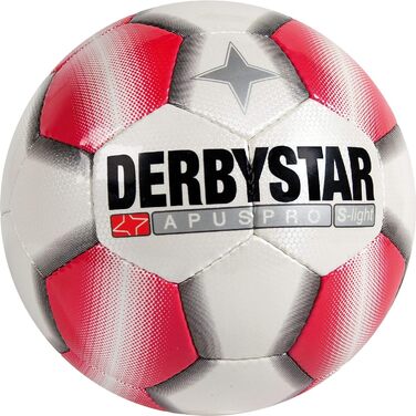 Тренувальний м'яч Derbystar Kids Football Apus Pro S-Light 5 білий/червоний