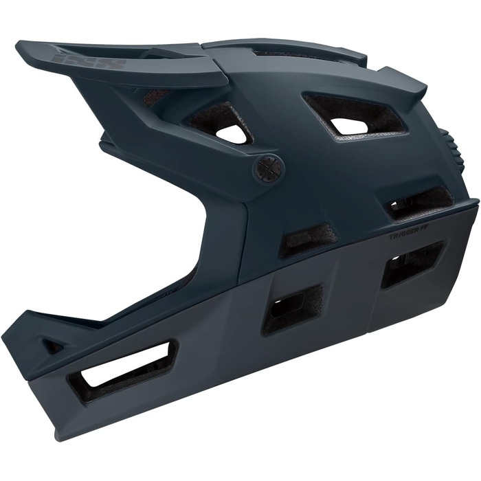 Велосипедний шолом IXS Trigger FF синій, фулфейс