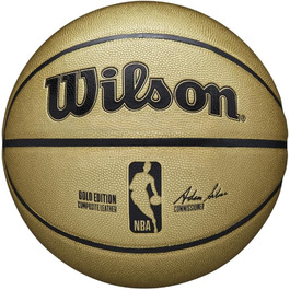 Баскетбольні м'ячі серії WILSON NBA Alliance Розмір 7 - 29.5 Gold Edition