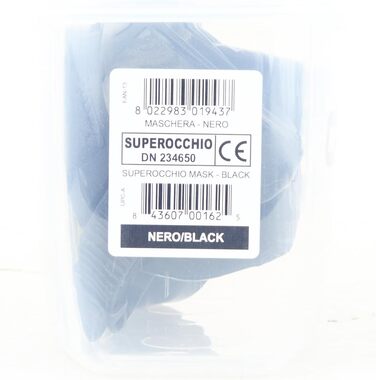 Маска для фрідайвінгу Cressi Superocchio One size Black