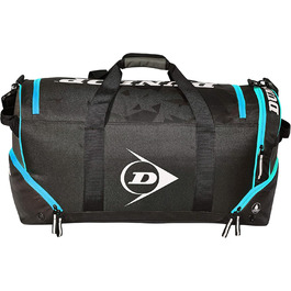 Тенісна сумка Dunlop Performance Holdall 2017, чорно-синя, 69 x 35 x 28 см