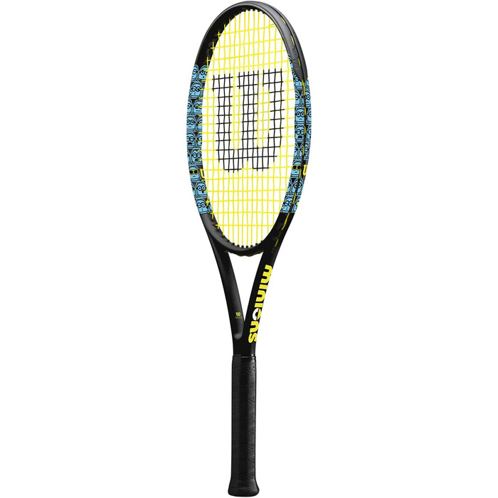 Ракетка Wilson Minions 103, карбон, топ-важка, 285г, 69.2см, ручка 1