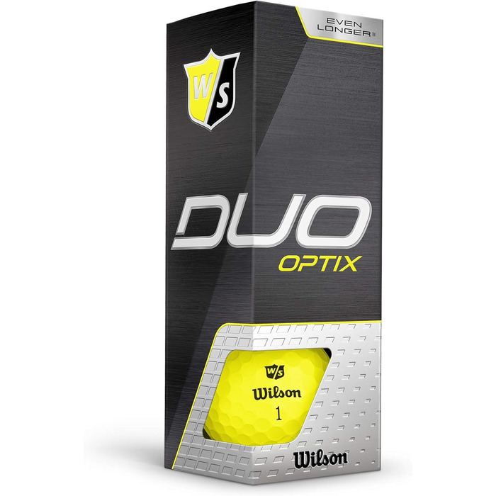 М'ячі для гольфу Wilson Staff Duo Optix, 12 шт., матові, легко знайти