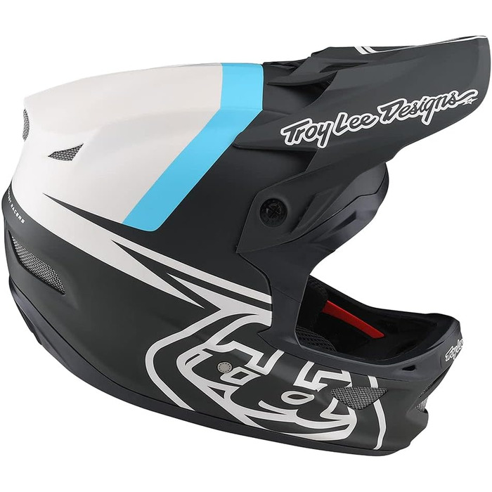 Шолом Troy Lee Designs D3 Fiberlite Slant Зелений M (56-57см)