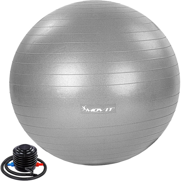 М'яч для вправ MOVIT Dynamic Ball, до 500 кг, захист від розривів, 7 кольорів