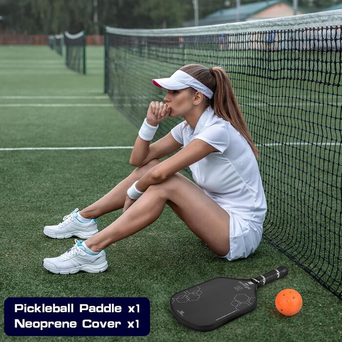 Ракетка для піклболу BKL BeikaLen Pickleball Paddle Carbon Fiber 2024 Tournament Edition