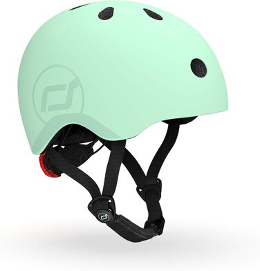 Дитячий шолом Scoot and Ride з регульованими ремінцями, матовим покриттям, LED-підсвіткою та флісовою підкладкою, розміри S/M