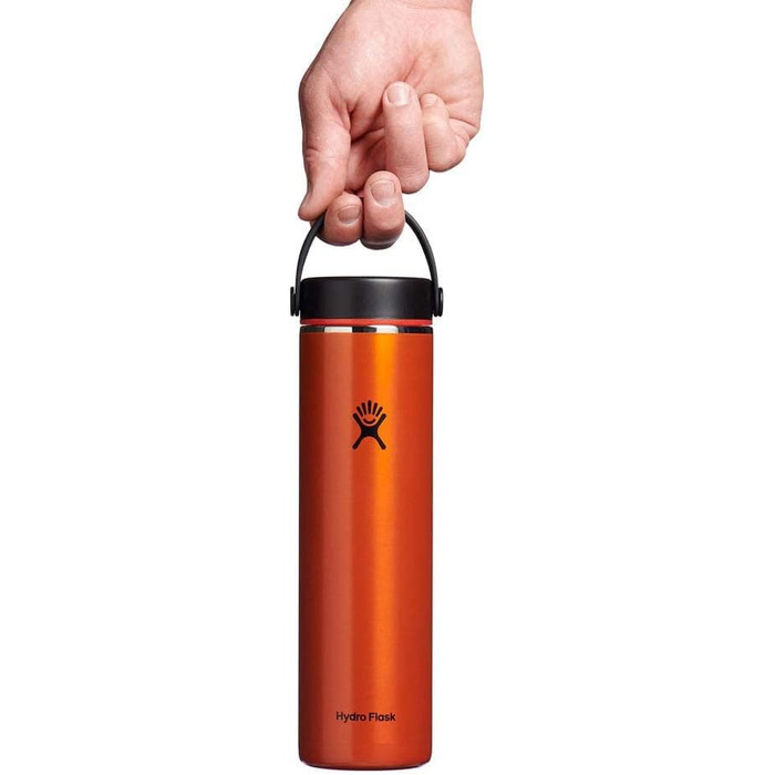 Гідрофляга HYDRO FLASK Trail Series 710 мл – вакуумна термобутилка з нержавіючої сталі, легка, з герметичною кришкою Flex, BPA-free, Jasper