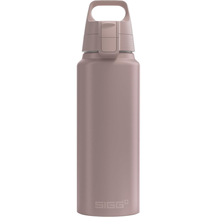 SIGG Алюмінієва пляшка для води WMB One, швейцарська, для газованих напоїв, герметична, легка, BPA-free, 1 л / 0.75 л, для туризму та спорту