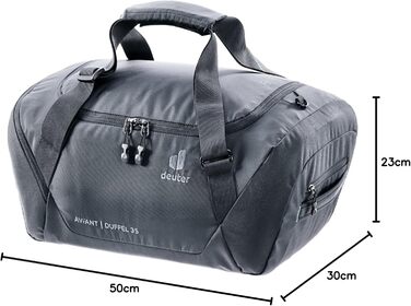 Спортивна сумка deuter AViANT Duffel 35 Дорожня сумка (35 л, чорна)