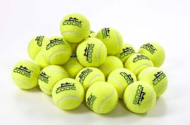 М'ячі Code Green Tennis Ball, тренувальні без тиску - мішок 60 шт.