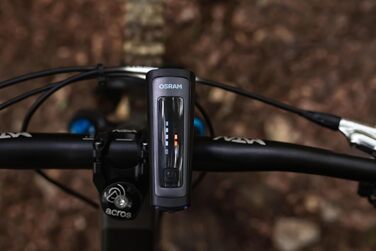 OSRAM LED ліхтарі для велосипеда Race 100, передній і задній, StVZO, з брейк-ліхтарем, акумуляторні, 100 люкс, три режими яскравості