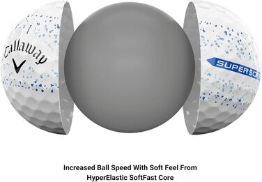 М'ячі для гольфу Callaway Supersoft 2023