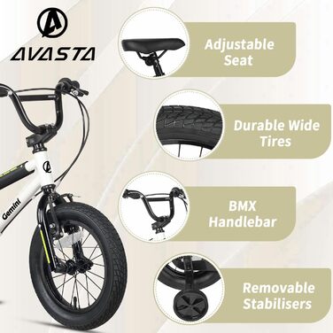 Велосипед дитячий AVASTA BMX 12-16