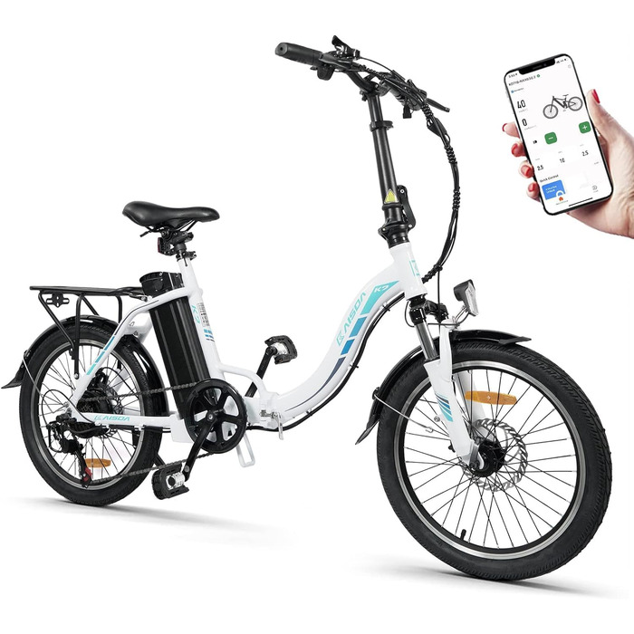 Велосипед K KAISDA 20 E-Bike, 36В 13Ач, запас ходу 75 км