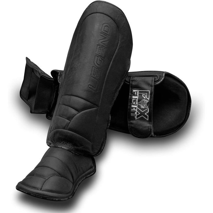 Легенда Shin Guards ММА Муай Тай Кікбоксинг Чорний (L)