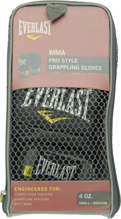 Рукавички для грепплінгу Everlast Pro Style MMA S/M Black