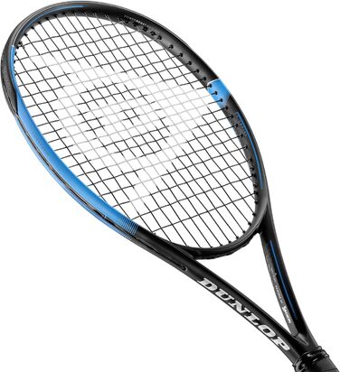 Чоловіча тенісна ракетка Dunlop FX 500, чорна/синя, 2